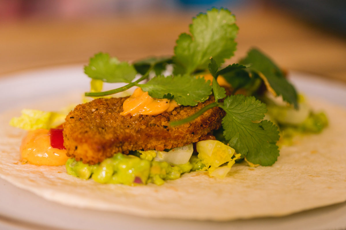 Southern Fried Goujon Tacos Vegan Tacos Recipe Veganuary