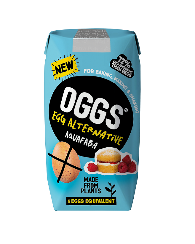 OGGS Aquafaba vegan egg substitute
