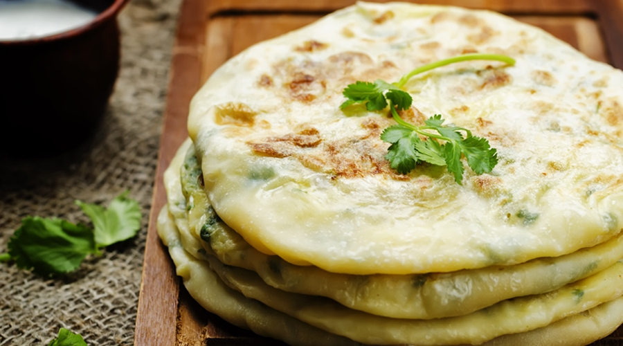 Pumpkin And Jaggery Parantha - Veganuary
