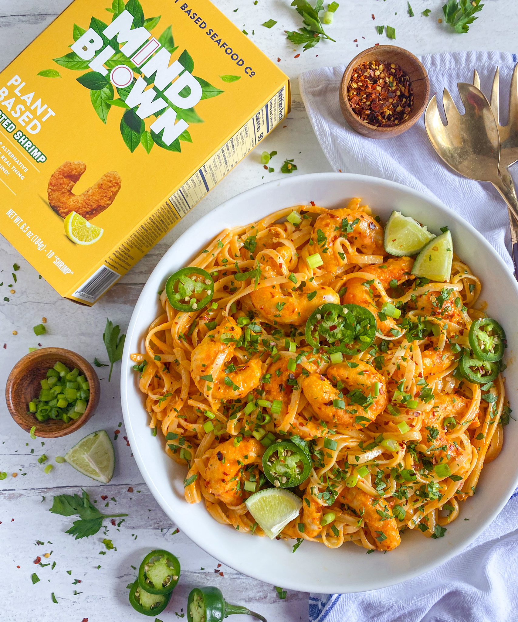 Bang Bang Mind Blown™ Dusted Shrimp Linguine - Veganuary