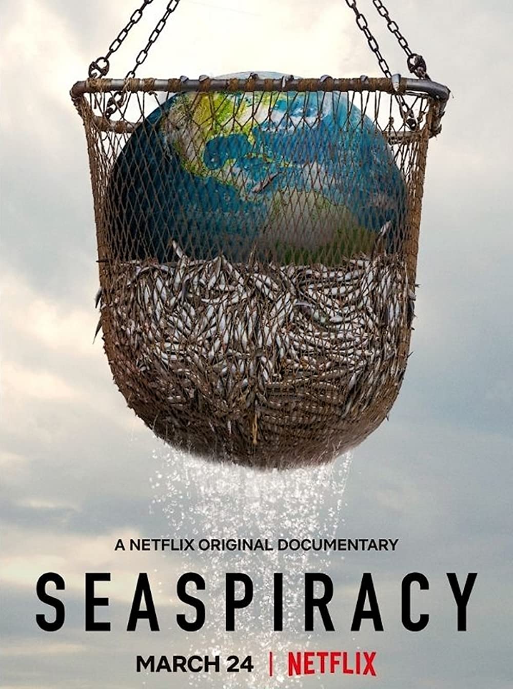 Seaspiracy vegan documentary poster
