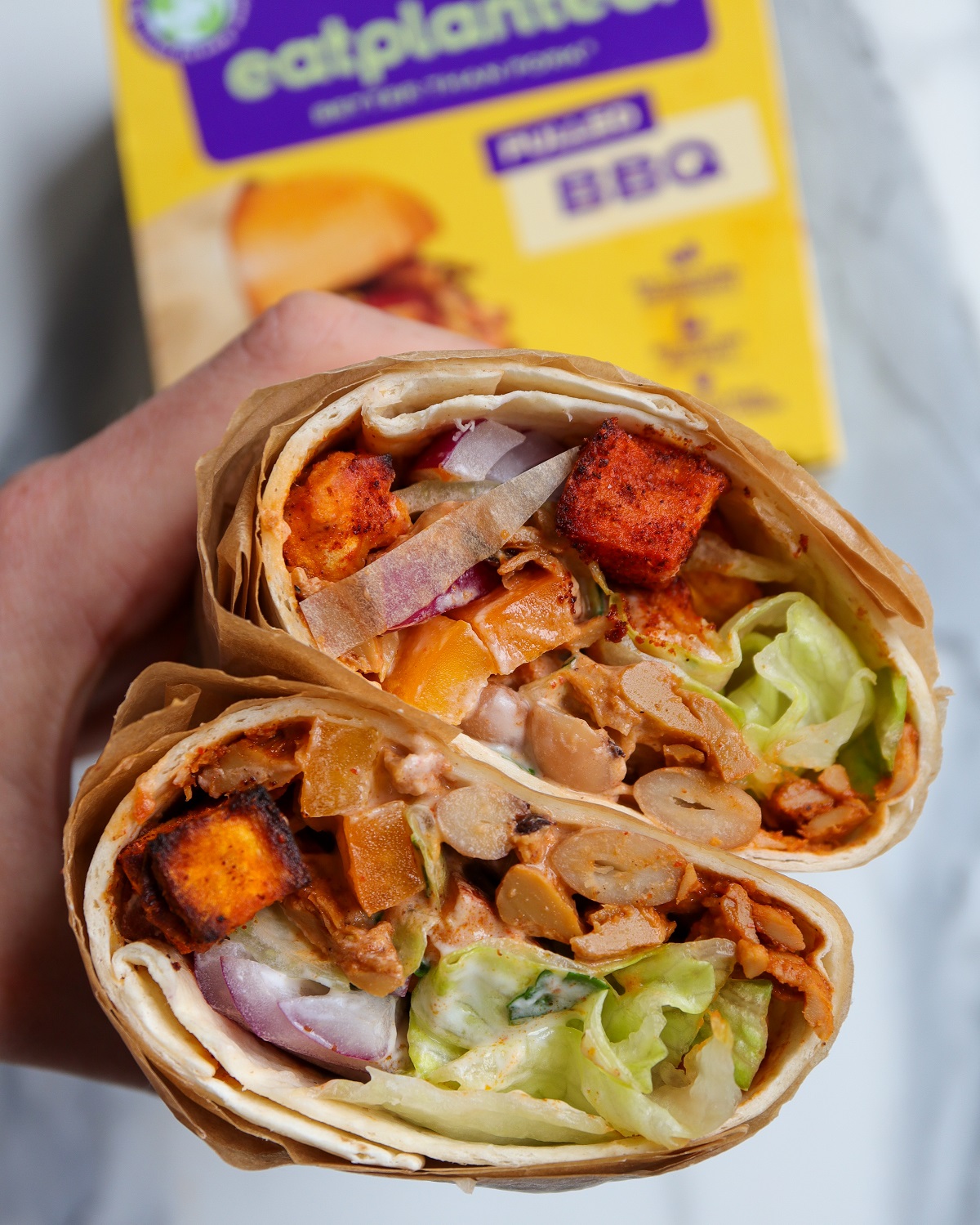 Vegan BBQ Burrito | Vegan Burrito Recipe | Veganuary