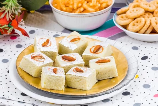 Coconut Burfi | Veganuary