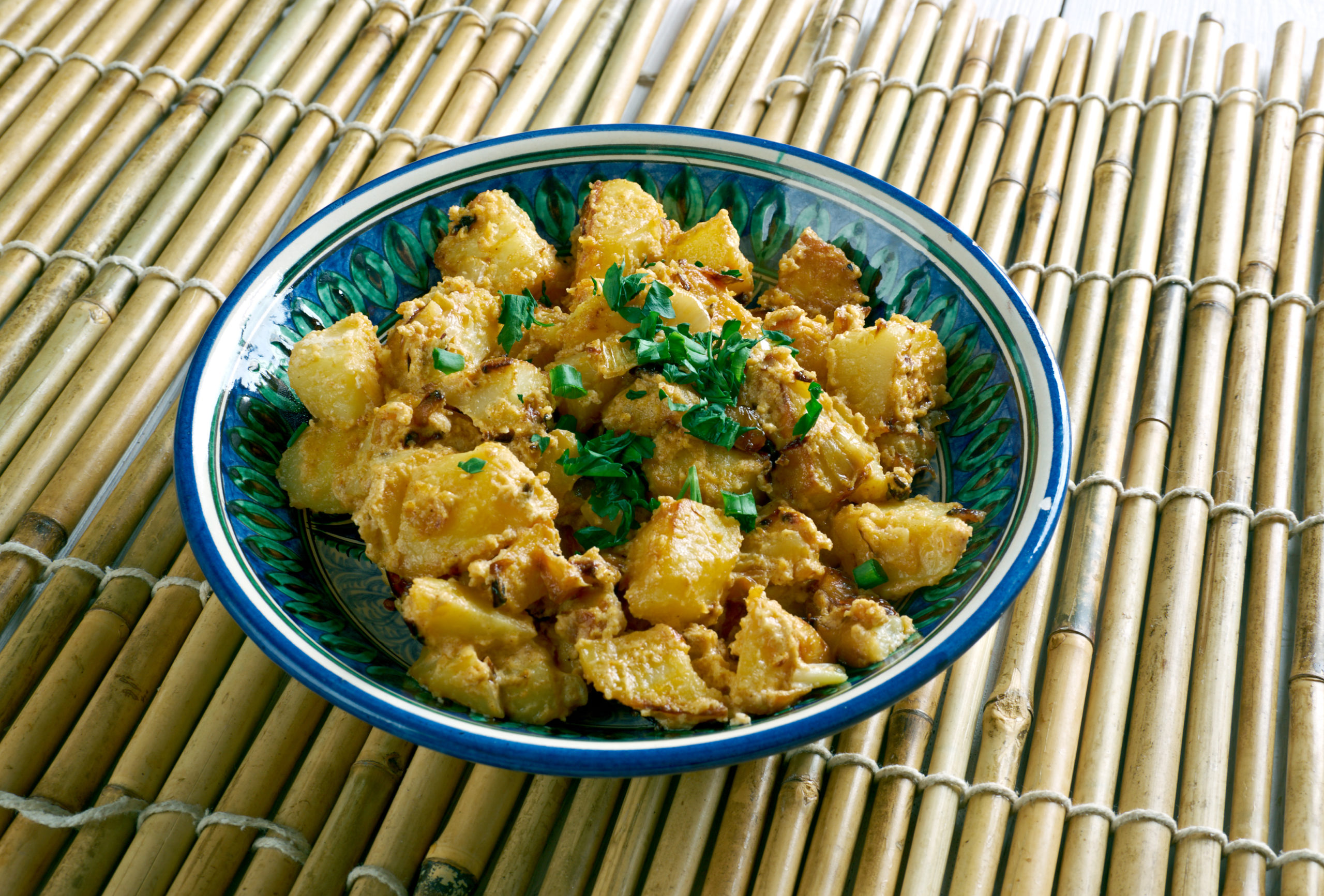 Aloo Posto - Veganuary
