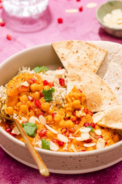 Chickpea & Pomegranate Curry