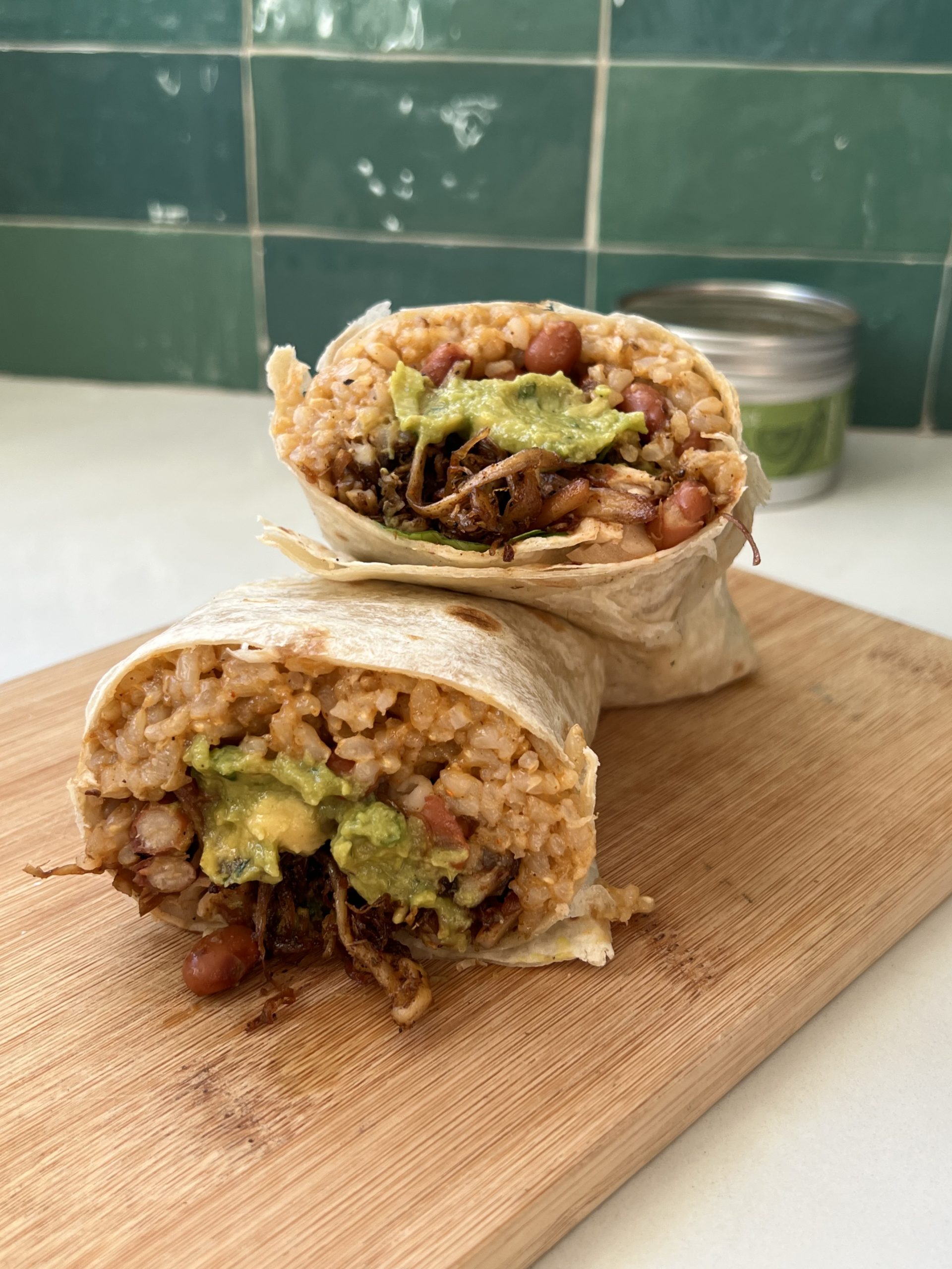 Vegan Mushroom Burrito Vegan Burrito Recipe