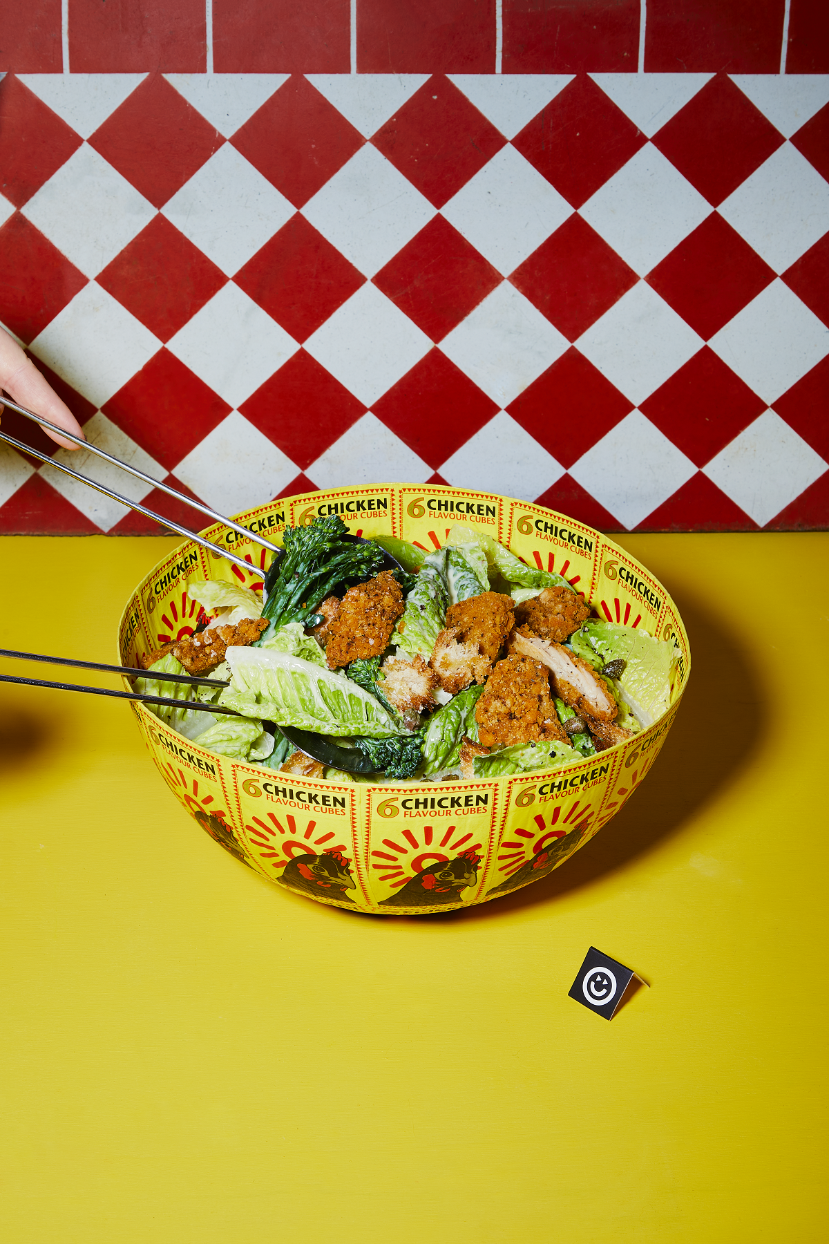 Vegan Chicken Caesar Salad | Plant-Based Caesar Salad