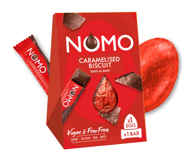 Nomo Caramelised Biscuit Free-From Easter Egg