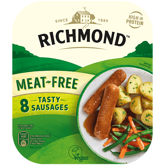 Richmond Meat-Free sausages