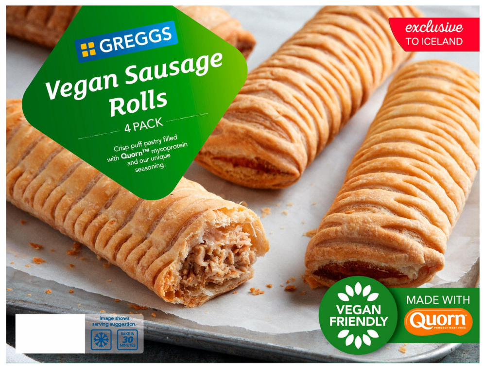 Greggs Vegan Sausage Rolls
