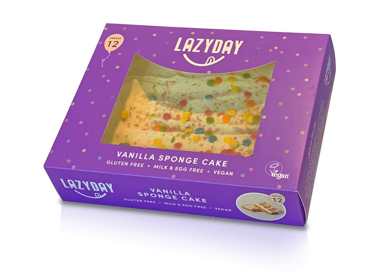Lazy Day Foods Vegan Birthday Cake