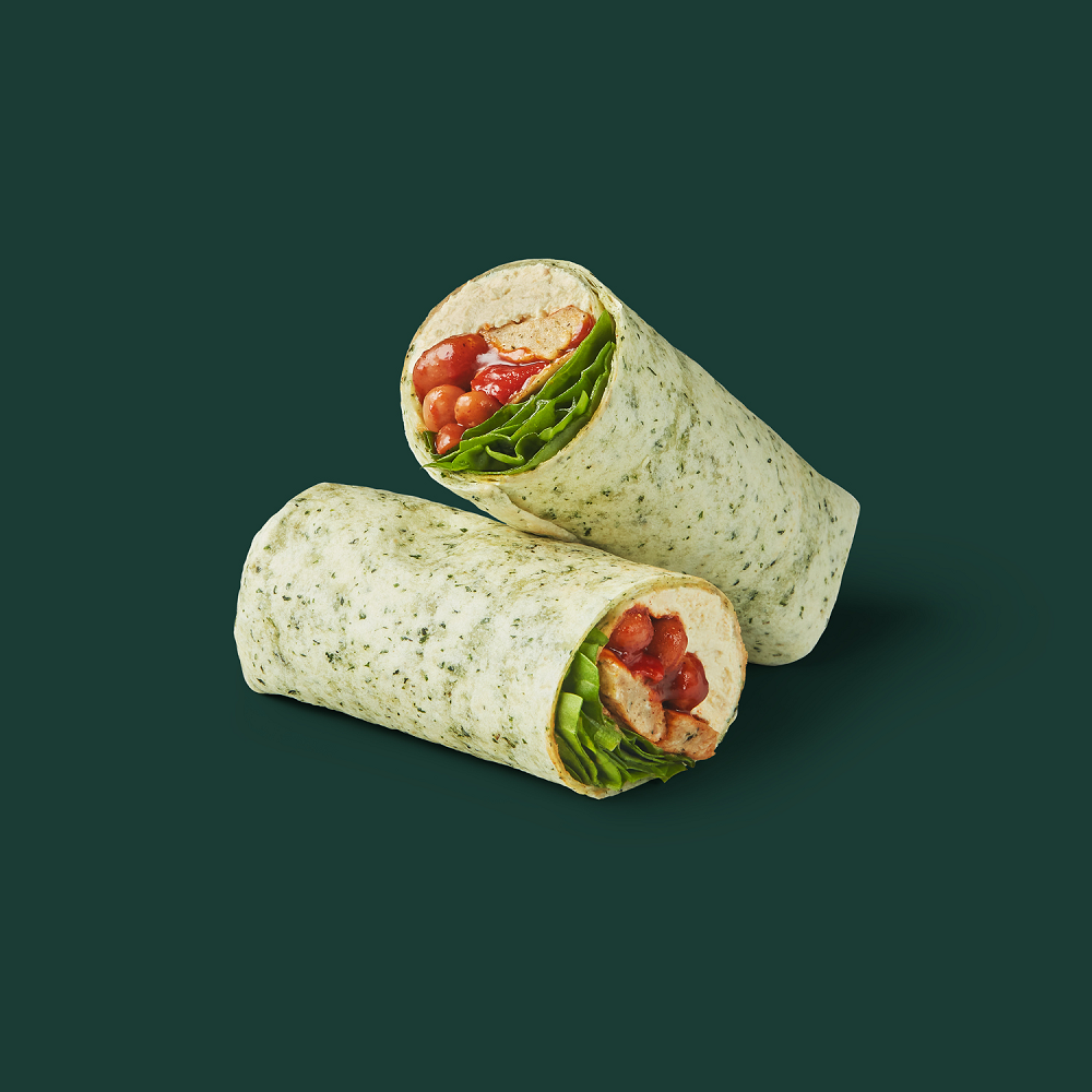 Starbucks vegan food options include the plant-based breakfast wrap