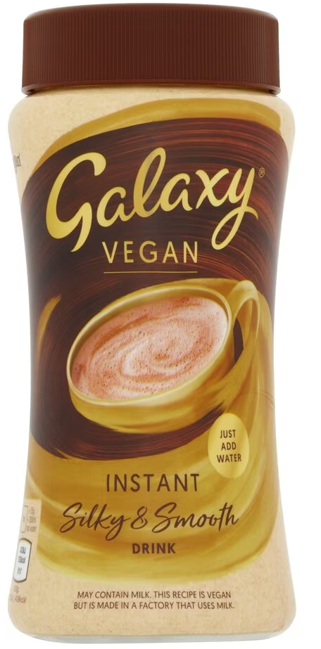 Galaxy instant vegan chocolate