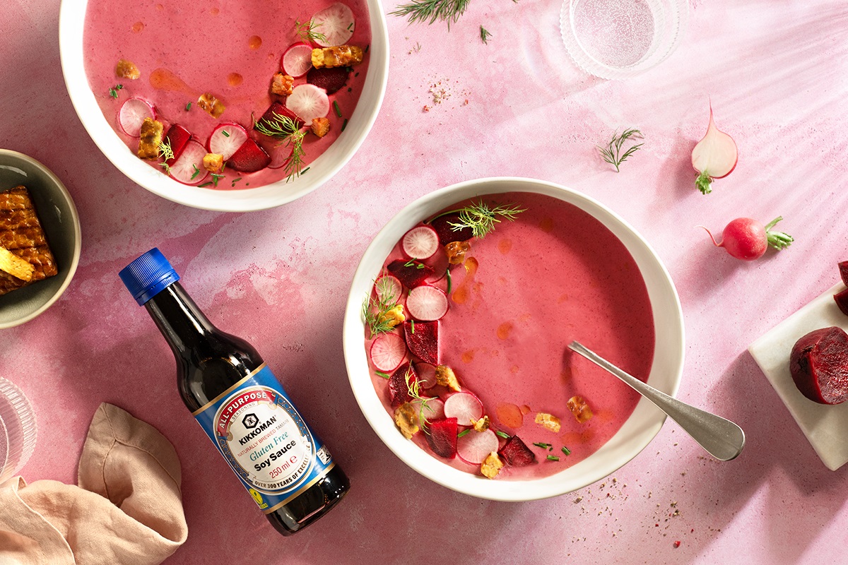 Chilled Beetroot Soup | Vegan Beetroot Soup Recipe