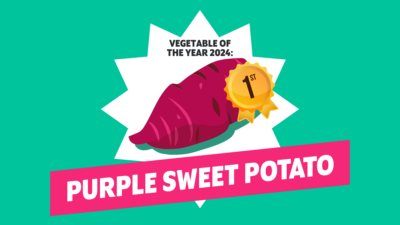 Vegetable of the year 2024: purple sweet potato