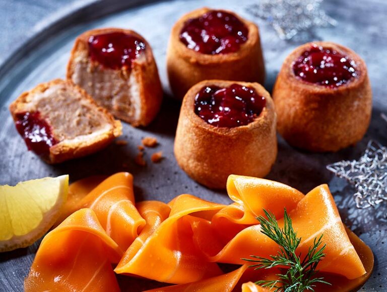 OMV Cranberry Pork Pies