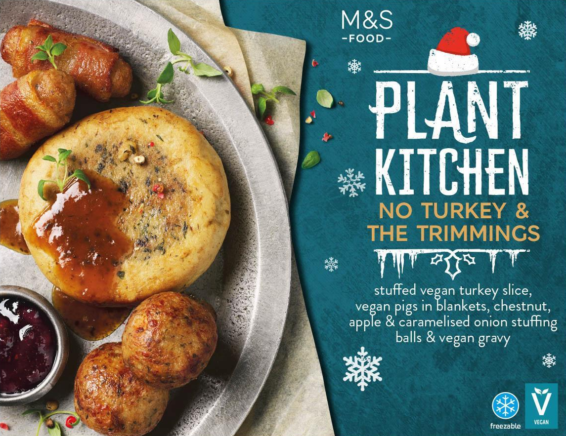 M&S Plant Kitchen No Turkey and Trimmings