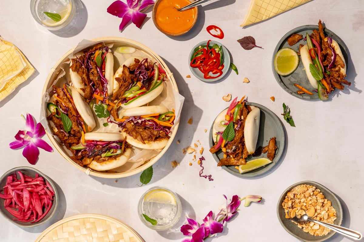 Vegan Duck Bao Buns | Vegan Bao Buns Recipe