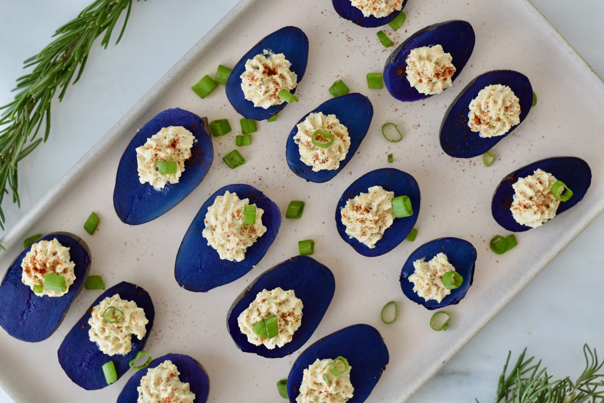 Vegan Deviled Eggs | Veganuary