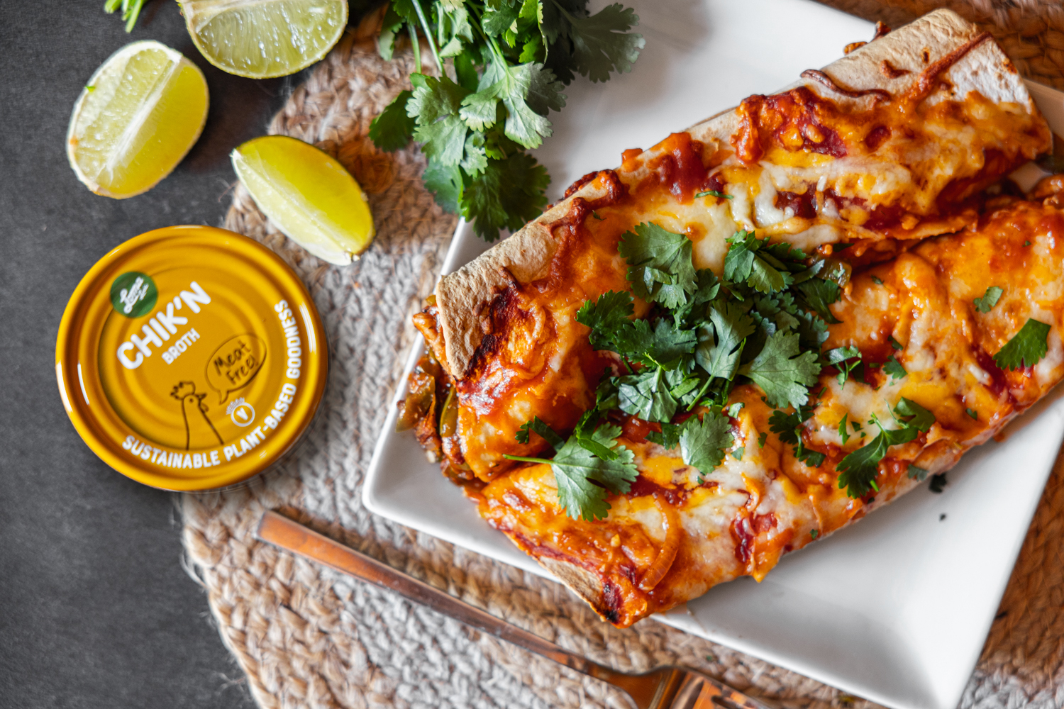 Vegan CHIK'N Enchiladas | Veganuary