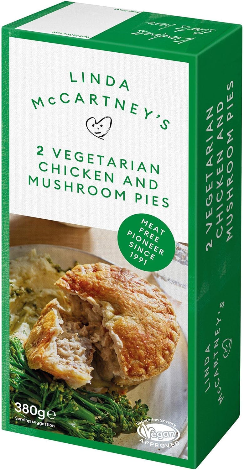 Linda McCartney's Vegetarian Chicken & Mushroom Pie