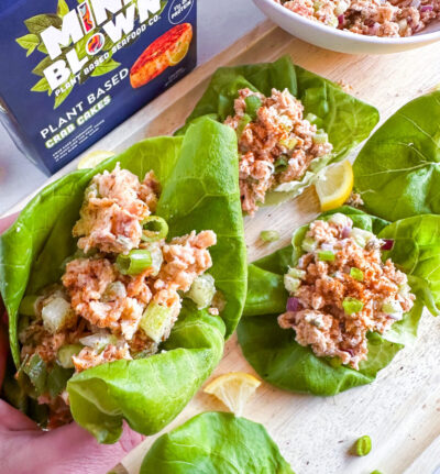 CRAB SALAD LETTUCE CUPS