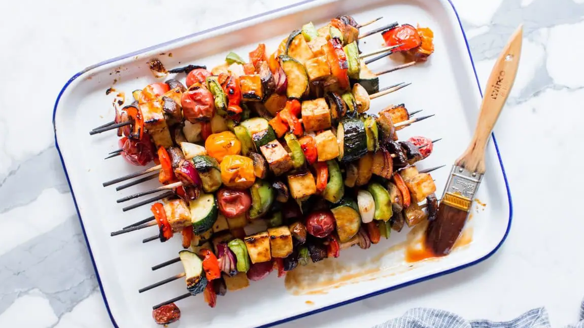 Vanilla & Bean Tofu Skewers