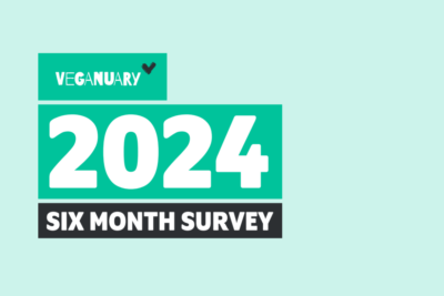 Veganuary 2024 - Six Month Survey Header