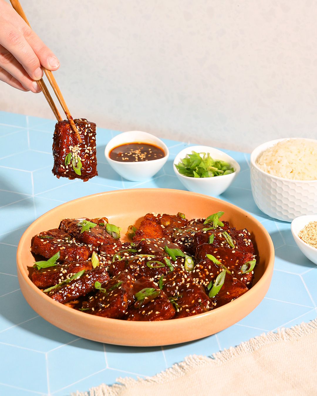 Braised Tofu with Soy Sauce - Veganuary