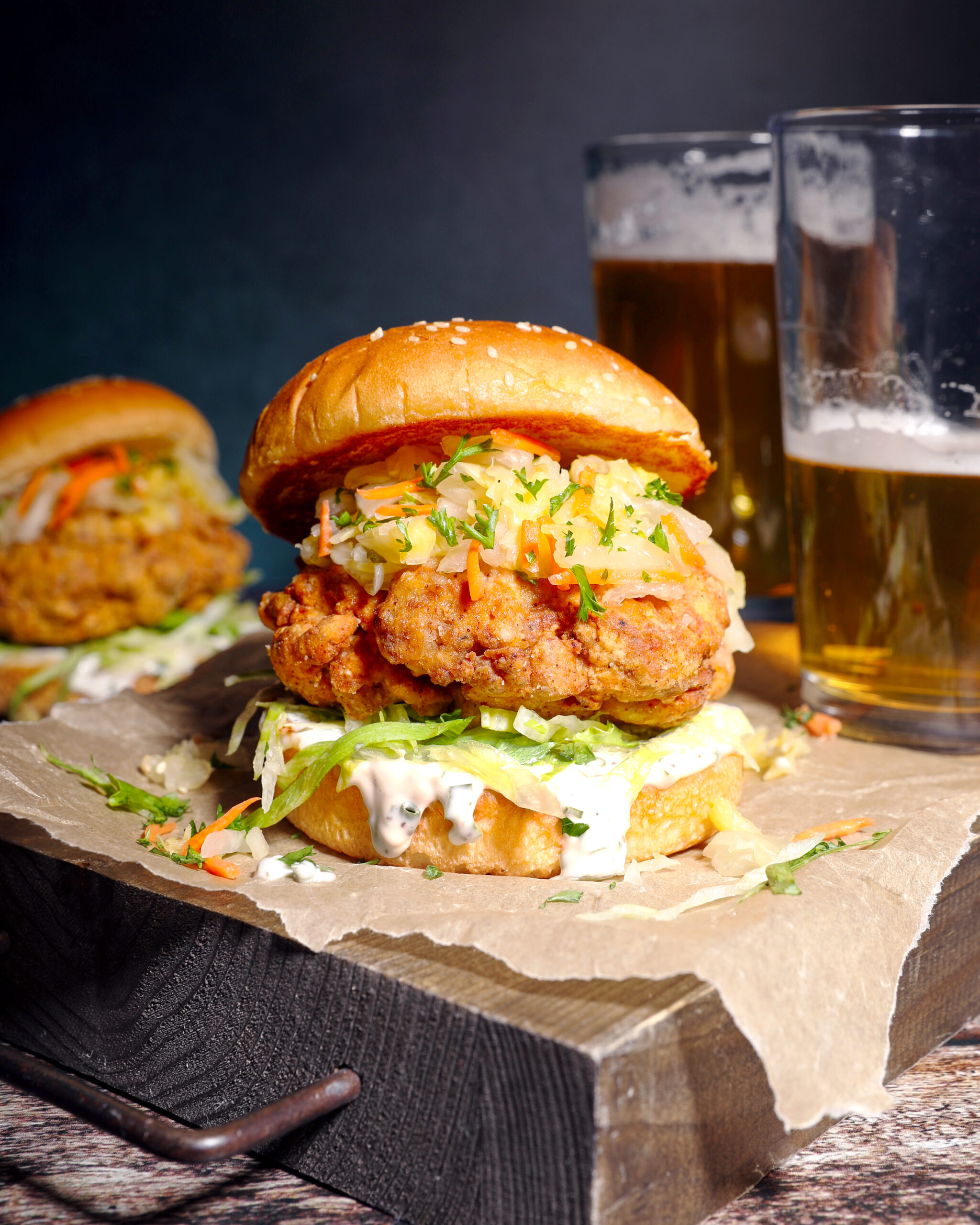 Vegan Chick'N Sandwich - Veganuary