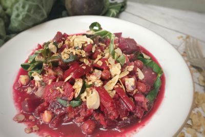 Beetroot & Almond Stew