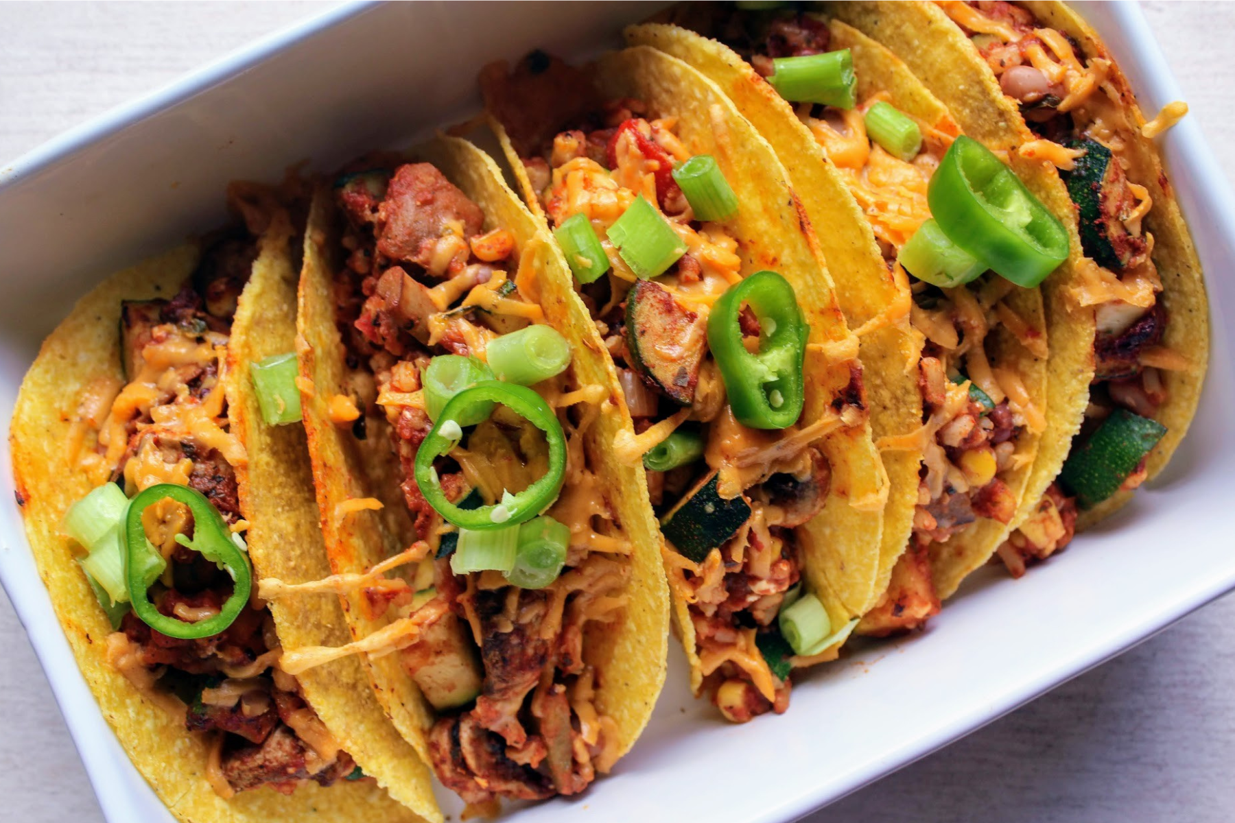 Spicy Mixed Bean Tacos | Easy Vegan Tacos