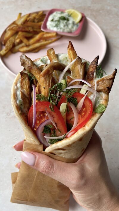 Mushroom Gyros by Coconut Collab, Melissa Overgaard