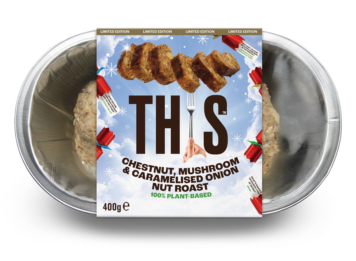 THIS™ Chestnut- Mushroom and Caramelised Onion Nut Roast