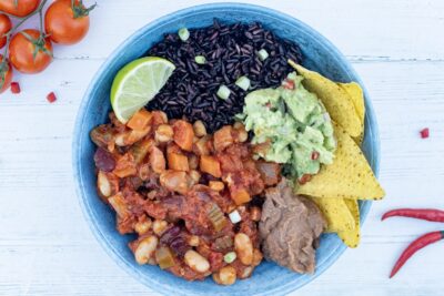 Mexican-inspired plate