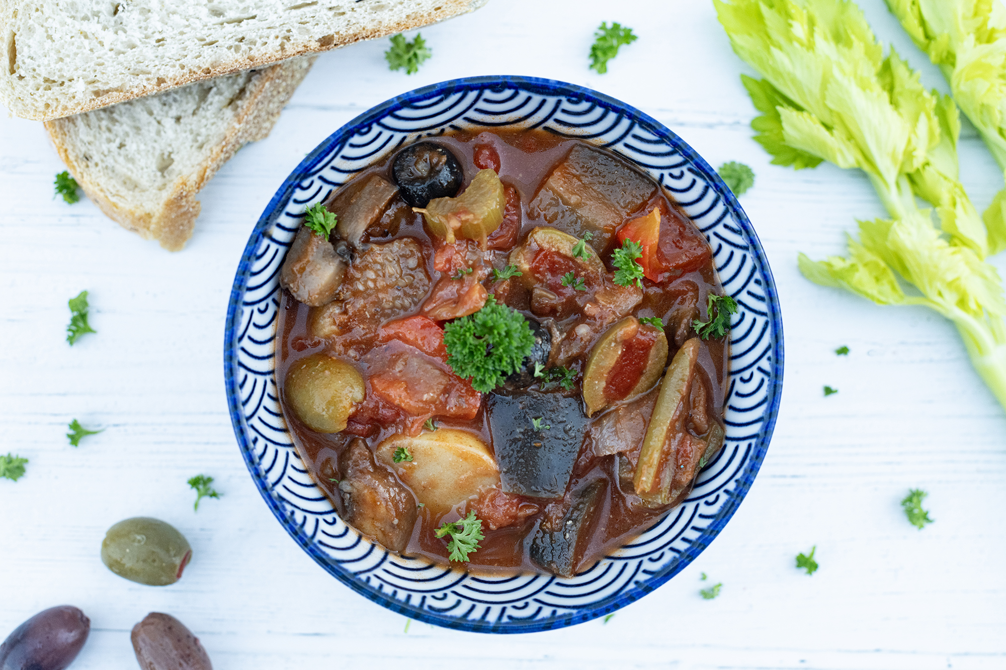 Greek Vegetable and Butter Bean Stew | Vegan Recipes