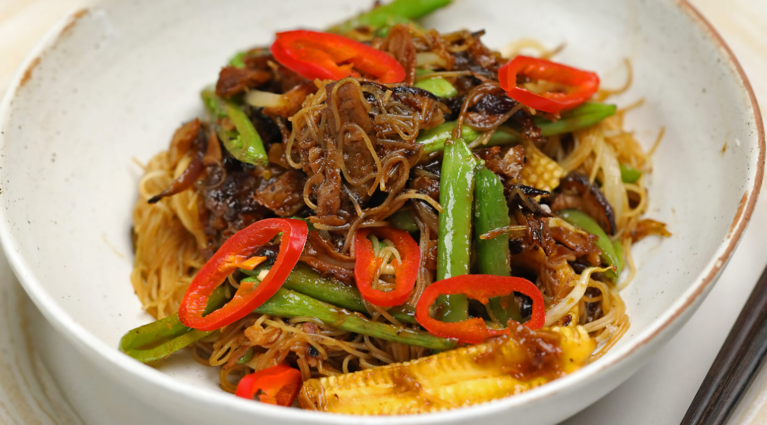 Shredded Duck Stir Fry - Veganuary