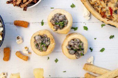 Mushroom vol au vents