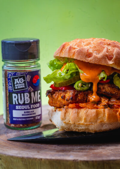 Angus & Oink - Korean Tofu Burger