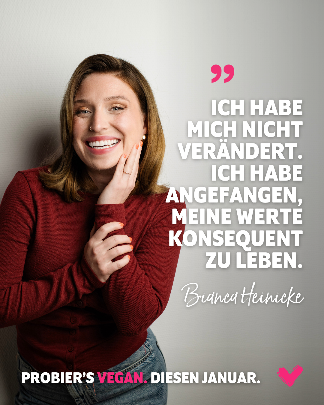 Bianca Heinicke Und Veganuary Geben Tipps Zum Quitter s Day