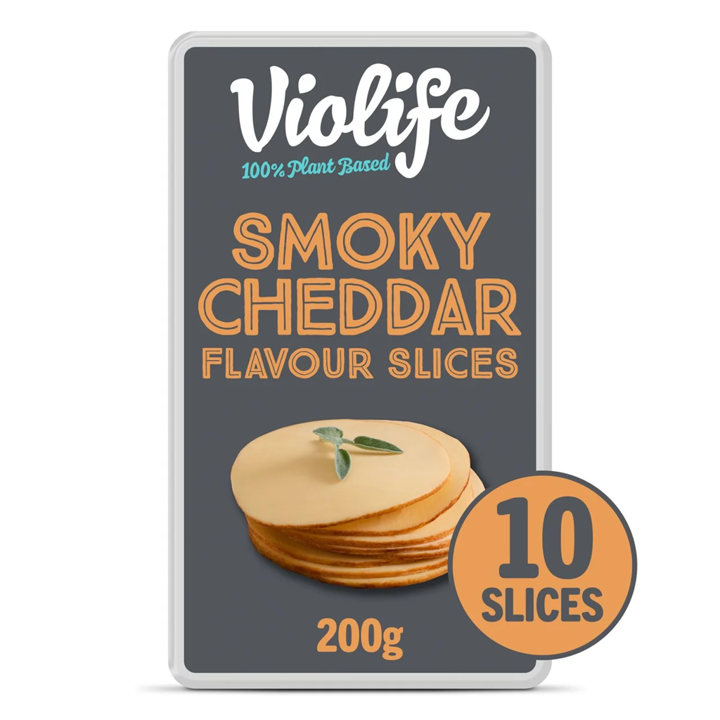 Violife Smoky Cheddar Slices