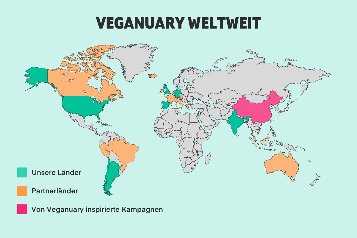 Veganuary Weltweit 2026