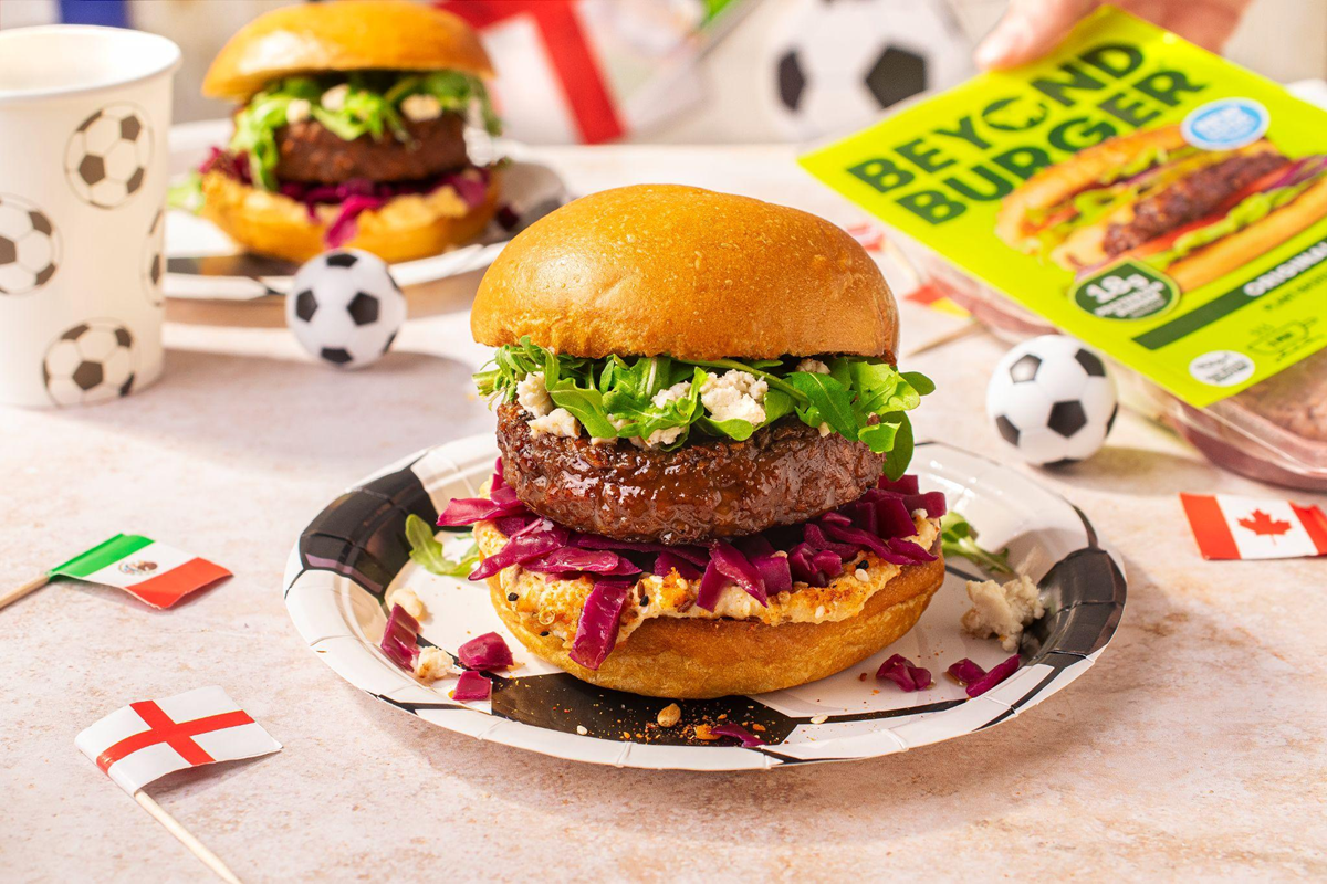 Beyond Meat &amp; Karen Carney 10 Minute High Protein Burger