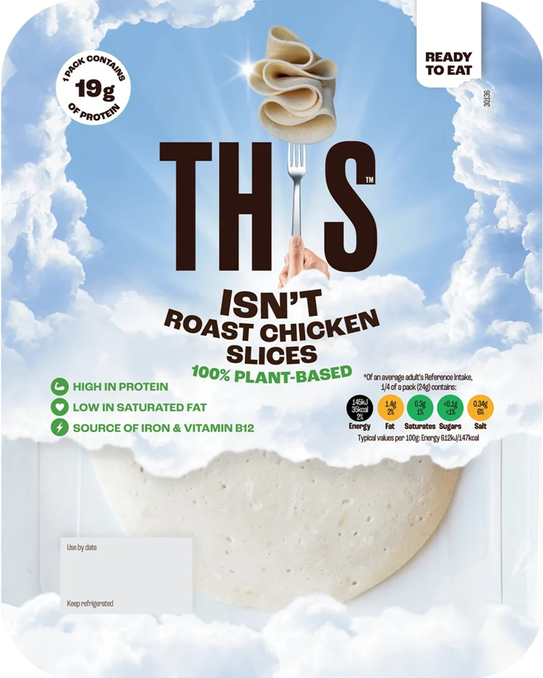 This Isn't Roast Chicken Vegan Slices
