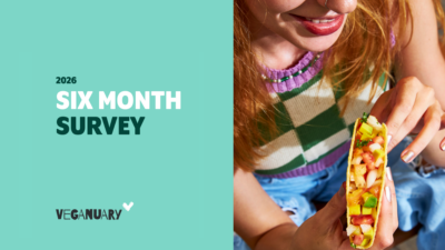 Veganuary 2026 - Six Month Survey Header