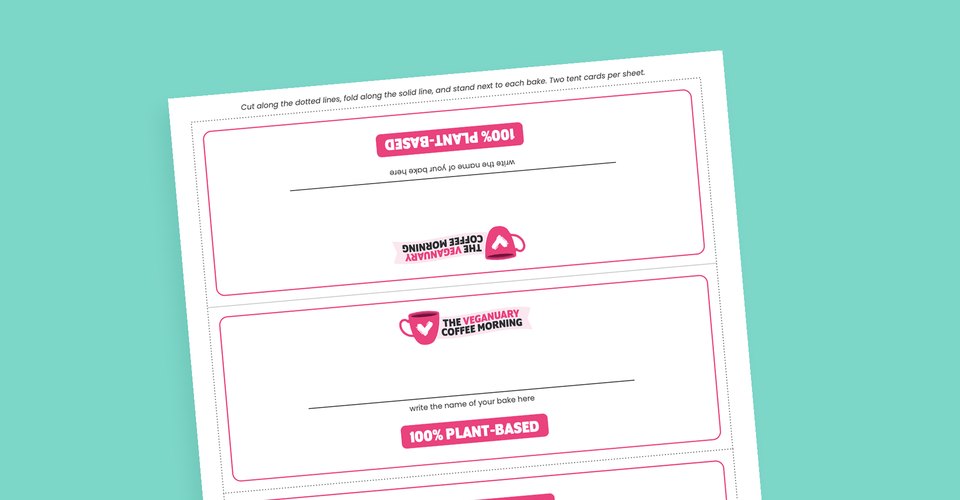 Download the food label tent cards
