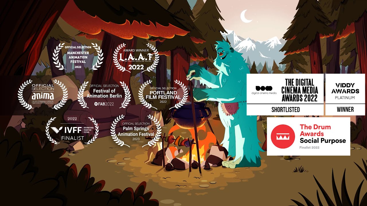 Cut Your Carbon BIG-footprint - Veganuary Cinema Ad 🎥