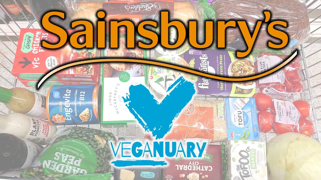 The ULTIMATE Sainsbury's VEGAN Vlog - #Veganuary #Veganuary2023