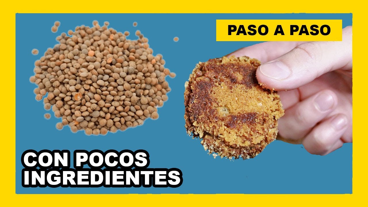 🔶 Como hacer NUGGETS VEGANOS de LENTEJA (receta fácil)