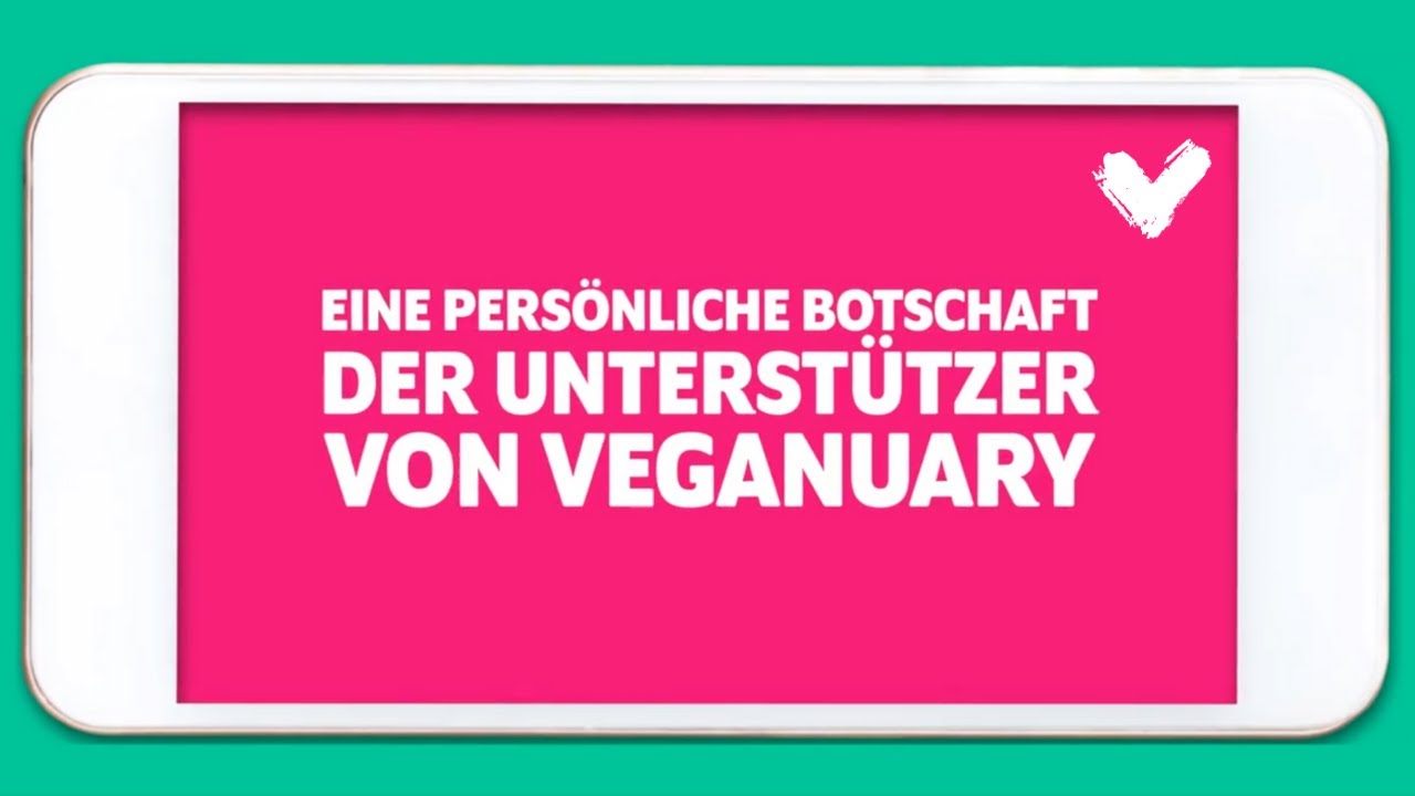 Veganuary-Unterstützer*innen 2020